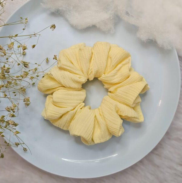 Golden Glow Scrunchie