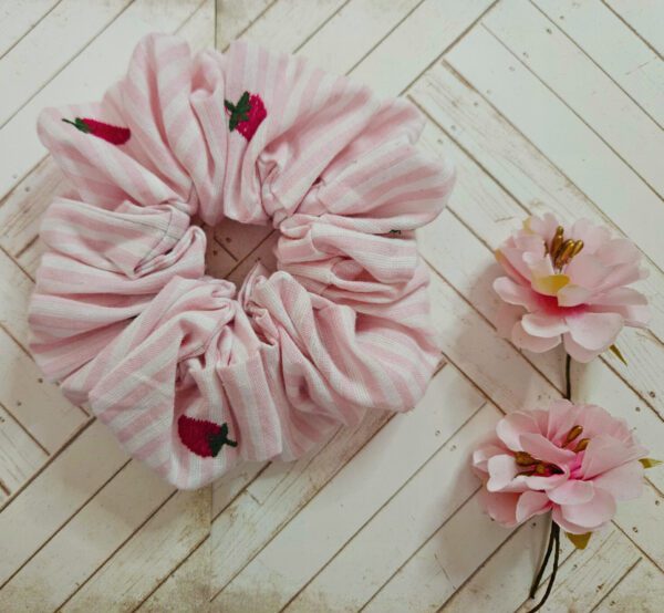 Strawberry Scrunchie